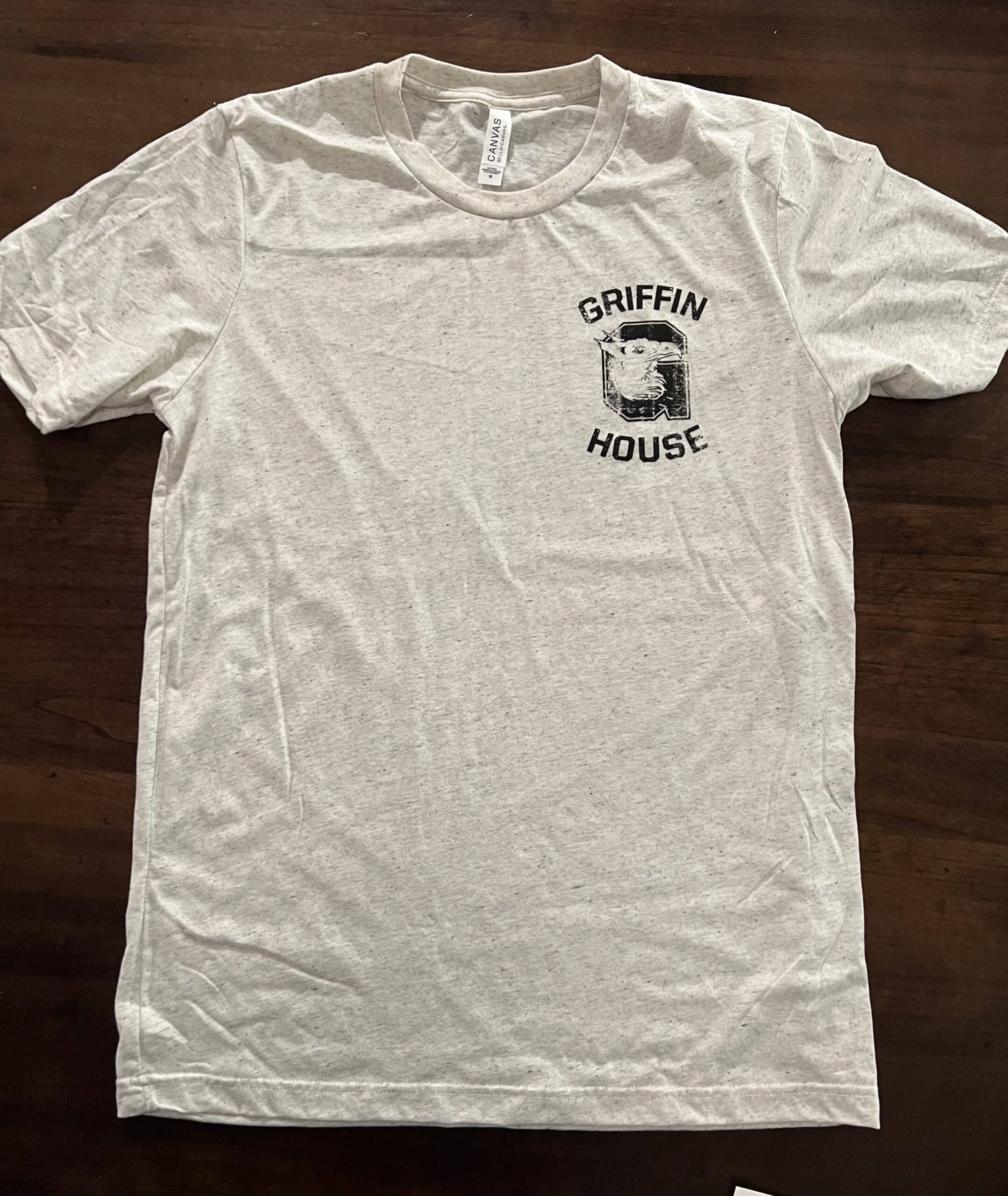 Unisex Off-White/Black T-Shirt - Griffin House